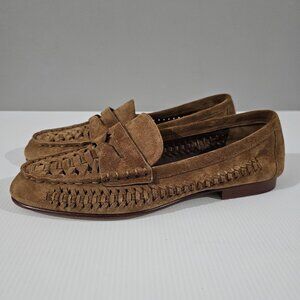 Veronica Beard Brown Suede Loafers